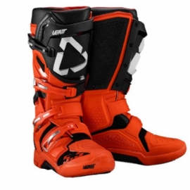 BOTA LEATT GPX 55 FLEXLOCK LARANJA PRETO ORANGE