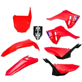 KIT PLASTICOS CRF250F F25 C/ NUMBER AMX