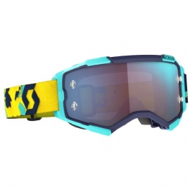 OCULOS SCOTT FURY BLUE ORANGE BLUE CHROME