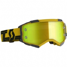 OCULOS SCOTT FURY YELLOW BLACK GOLD CHROME