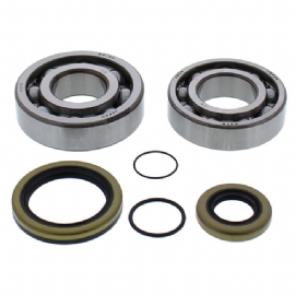 KIT ROLAMENTOS VIRABREQUIM GASGAS EC300 RANGER 20 EC200 / EC250 08/19 MC250 08/09 XC200 / XC250 / XC300 18/19 RIEJU MR RANGER 21 C/ RETENTOR ALL BALLS