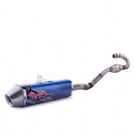ESCAPAMENTO KXF250 21/24 COMPLETO BHP AZUL BELPARTS
