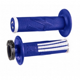 MANOPLA ODI EMIG PRO MX V2 LOCK ON BLUE WHITE