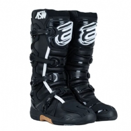 BOTA ASW ELEVATE PRETO BRANCO