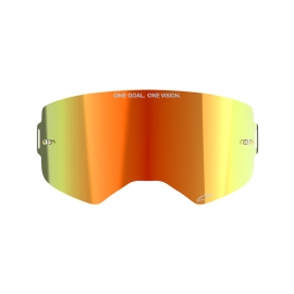 LENTE OCULOS ALPINESTARS SUPERTECH VERMELHA ESPELHADA