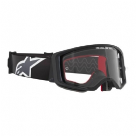 OCULOS ALPINESTARS SUPERTECH CORP PRETO CINZA LENTE CLEAR
