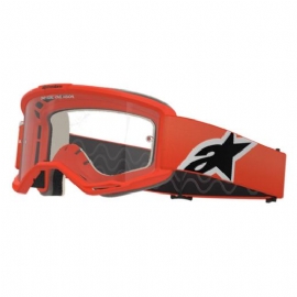 OCULOS ALPINESTARS VISION 5 CORP LARANJA LENTE CLEAR