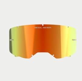 LENTE OCULOS ALPINESTARS VISION 8 / 5 / 3 VERMELHA ESPELHADA
