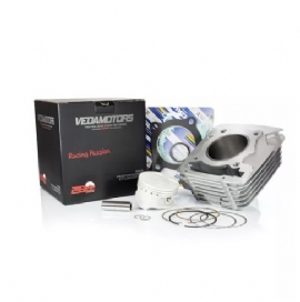 KIT CILINDRO PISTAO ANEL CBX250 TWISTER / XR250 TORNADO PARA AUMENTO 293 ATHENA VEDAMOTORS