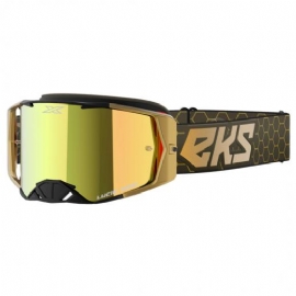 OCULOS XBRAND LUCID METALLIC GOLD BLACK ESPELHADO