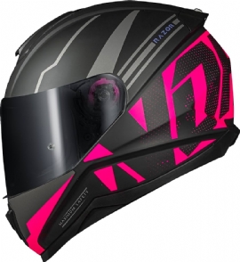 CAPACETE NORISK RAZOR FULL MATTE BLACK PINK