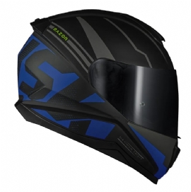 CAPACETE NORISK RAZOR FULL MATTE BLACK BLUE