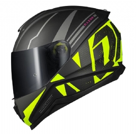 CAPACETE NORISK RAZOR FULL MATTE BLACK YELLOW