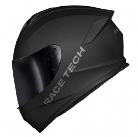CAPACETE RACE TECH HIT MONOCOLOR MATTE BLACK