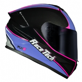 CAPACETE RACE TECH HIT PLUS BLACK PURPLE