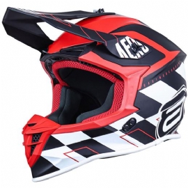 CAPACETE ASW R3 VICTORIOUS PRETO BRANCO VERMELHO