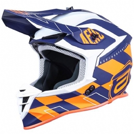 CAPACETE ASW R3 VICTORIOUS AZUL MARINHO LARANJA BRANCO
