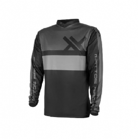 CAMISA MATTOS RACING INFANTIL ASSIMILATE CINZA PRETO
