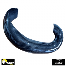 PROTETOR CURVA ESCAPAMENTO BETA RR250 / RR300 20/25 CARBON START RACING