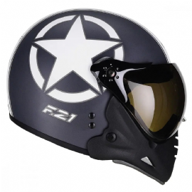 CAPACETE PEELS F 21 US ARMY PRETO CHUMBO FOSCO BRANCO