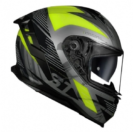 CAPACETE NORISK STRADA II ST TITANIUM BLACK YELLOW
