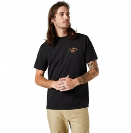 CAMISETA FOX AT BAY SS PREMIUM PRETO