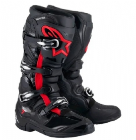 BOTA ALPINESTARS TECH 7 PRETO VERMELHO