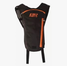 MOCHILA HIDRATACAO BR PARTS CLASSIC 2L BLACK ORANGE
