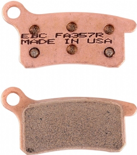 PASTILHA FREIO KTM SX65 02/22 SX85 03/11 DIANTEIRA KTM SX65 09/22 TRASEIRA EBC BRAKES