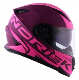 CAPACETE NORISK FF302 MANTY PURPLE PINK