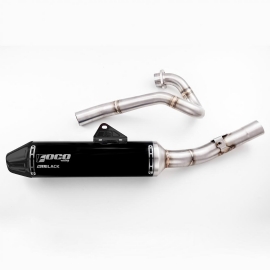 ESCAPAMENTO KXF250 17/22 COMPLETO F1 ALL BLACK FOCO RACING