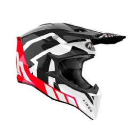 CAPACETE AIROH WRAAAP RELOADED RED GLOSS