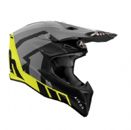 CAPACETE AIROH WRAAAP RELOADED YELLOW MATT