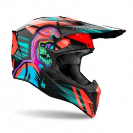 CAPACETE AIROH WRAAAP CYBER ORANGE GLOSS