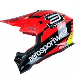 CAPACETE ASW FUSION 20 RELAY VERMELHO PRETO AMARELO