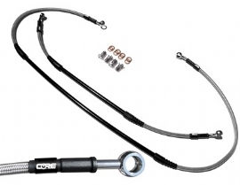 KIT FLEXIVEL FREIO DIANTEIRO / TRASEIRO CRF250X 04/13 CINZA CORE MOTO