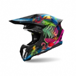 CAPACETE AIROH TWIST 3 AMAZONIA GLOSS