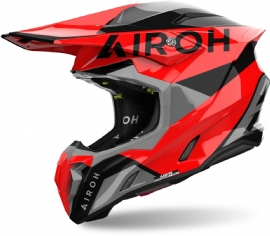 CAPACETE AIROH TWIST 3 KING RED GLOSS