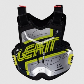 COLETE LEATT 15 TORQUE CINZA VERDE STEEL
