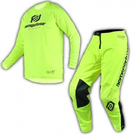 KIT CALCA CAMISA ASW IMAGE MINIMAL 25 AMARELO FLUOR