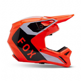 CAPACETE FOX V1 LEAN LARANJA