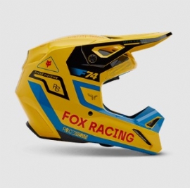 CAPACETE FOX V1 RACE SPEC AMARELO