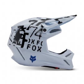CAPACETE FOX V3 SEVENTY4 BRANCO