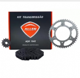 KIT TRANSMISSAO CORRENTE COROA PINHAO CRF230 ALLEN
