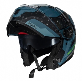 CAPACETE RACE TECH SIGNAL GEAR MATTE BLUE BLACK