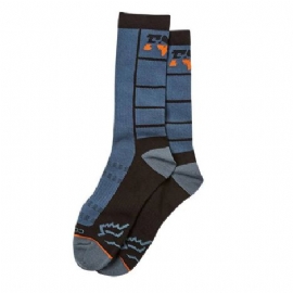 MEIA FOX LANE SPLITTER CREW BLUE STL