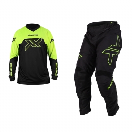 KIT CALCA CAMISA MATTOS RACING MULT AMARELO FLUOR