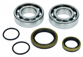 KIT ROLAMENTOS VIRABREQUIM BETA RR250 / RR300 13/22 RX300 21 X TRAINER 300 15/22 C/ RETENTORES ALL BALLS