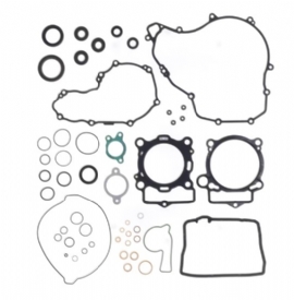JOGO JUNTAS MOTOR KTM EXCF250 24/25 SXF250 / XCF250 23/25 HUSQVARNA FE250 24/25 FC250 23/25 GASGAS EC250F / EX250F / MC250F 24/25 C/ BORRACHAS ATHENA VEDAMOTORS