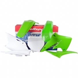 KIT PLASTICOS KXF250 04/05 C/ NUMBER POLISPORT